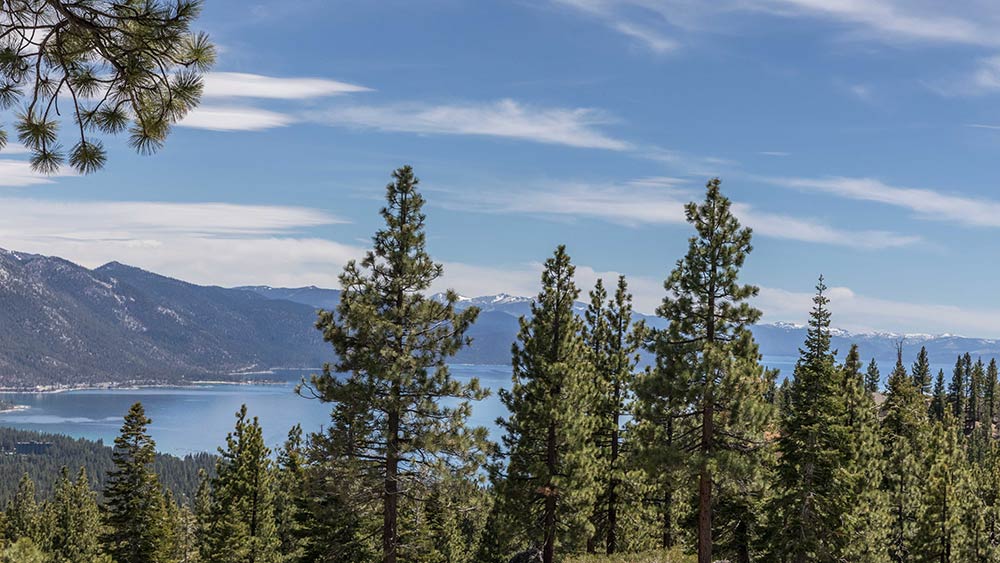 Stunning View of Beautiful Lake Tahoe